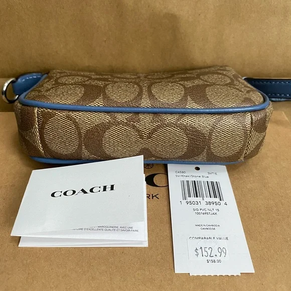 Coach Wristlet NWT. Brand New come with gift box&paper bag. 😊 Price is Firm😊 - Picture 10 of 12